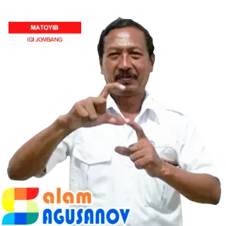 🙏 MATOYIB
IGI JOMBANG person, man, politician, indonesian whatsapp sticker
