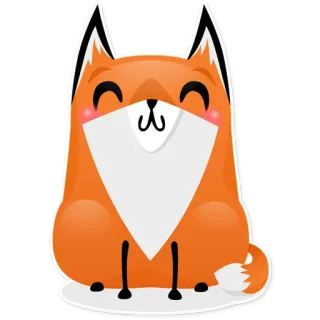 Foxy whatsapp stickers
