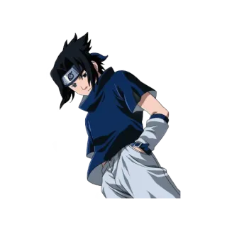 😌 Sasuke Naruto 애니메이션, 만화, 사스케 우치하, 나루토, 우치하 telegram sticker