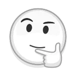 Albino Emoji @TgEmojis telegram emojis 🤔
