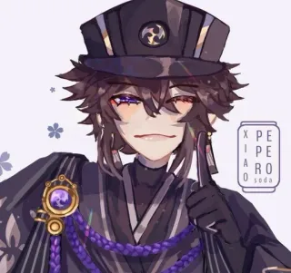 🌟 XIPEARO soda anime, chico, soda, ilustración whatsapp sticker