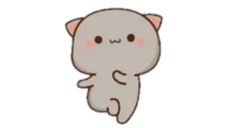 🍩 cat, cute, kawaii, animation telegram sticker