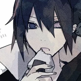 🀄️ Sasuke Uchiha Naruto Аниме, Манга, Учиха, Саске, Ниндзя telegram sticker