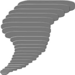 🌪 Tornado, Wetter, Naturkatastrophe, Sturm, Wind, Wirbelsturm telegram sticker