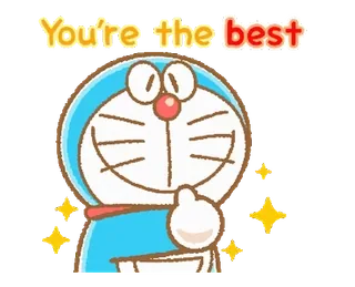 Doraemon's Animated Sports telegram stickers
