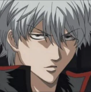 🧊 Gintoki Sakata Gintama Anime, Manga, Gintama, Gintoki, Personnage telegram sticker
