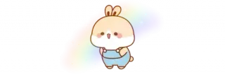💞 กระต่าย, รุ้ง, น่ารัก, กระต่ายน้อย, คาวาอิ, ประกาย telegram sticker