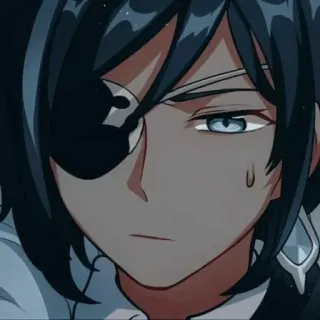 😅 Kaeya Genshin Impact Anime, Jeu vidéo, Personnage, Kaeya, Genshin Impact whatsapp sticker