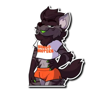 😏 HIMBO HOOTERS telegram sticker