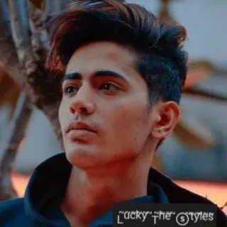 🥺 Lucky The Styles Lucky The Styles, hombre, retrato, persona, celebridad whatsapp sticker