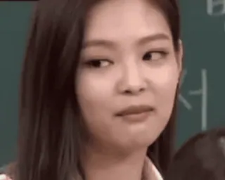 😂 Jennie Kim kpop, blackpink, jennie, ausdruck, reaktion, ekel telegram sticker