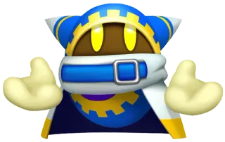 🙏 Magolor gra wideo, kirby, postać, słodkie telegram sticker