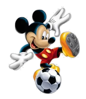 ⚽ Mickey Mouse topolino, cartoni animati, disney, calcio, sport telegram sticker