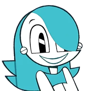 😃 Jenny Wakeman My Life as a Teenage Robot Dessin animé, Robot, Nickelodeon, Robot ado, Animé, Jenny Wakeman telegram sticker