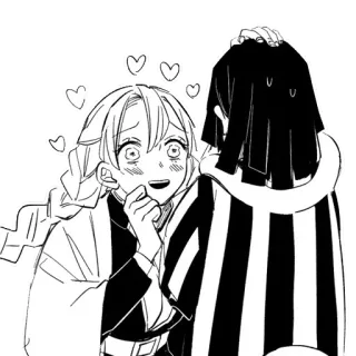 ❤️ Anime, Cuori, Amore, Carino, Romantico telegram sticker