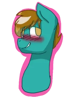 😳 Pony, Dibujos animados, Lindo, Fanart, Animación, Pegatina telegram sticker
