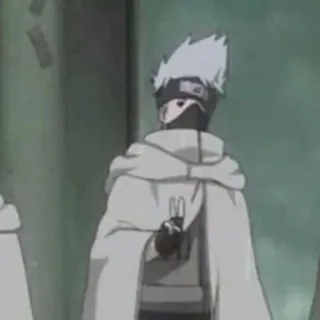 🚪 Kakashi Naruto anime, kakashi, naruto, ninja, manga telegram sticker