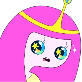 😍 Princess Bubblegum Adventure Time Cartoon, Prinzessin, Kaugummi, Adventure Time telegram sticker