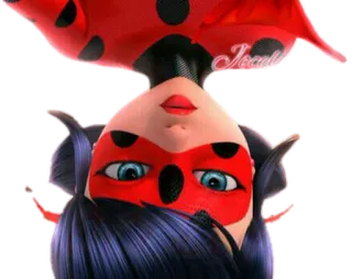Ladybug - Miraculous : @Characters_stickers whatsapp stickers