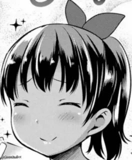 🙂 anime, manga, girl, smile, cute, happy telegram sticker