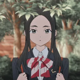 🏷 Anime Mädchen, Schuluniform, Cartoon Figur, Manga, Japanischer Anime, Schüler, Süß telegram sticker