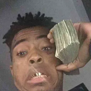 💸 argent, pile d'argent, liquide, XXXTentacion telegram sticker