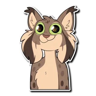 🔥 Katze, süß, Cartoon, Tier, Aufkleber, kawaii telegram sticker