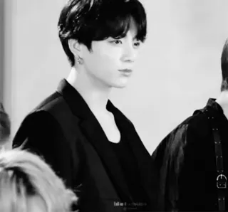 🖤 Jungkook fall in ✗ - Direction Person, Mann, Idol, Kpop, Mann, Porträt telegram sticker