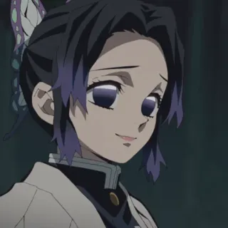 🙂 Shinobu Kocho Demon Slayer Anime, Demon Slayer, Shinobu Kocho, Personaggio, Manga telegram sticker
