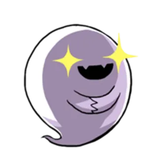 😼 spook, cartoon, schattig, glitter, griezelig telegram sticker
