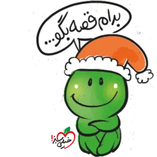 😄 بَرام قِصّه بِگو... kartun, cerita, ceritakan sebuah cerita, obrolan telegram sticker