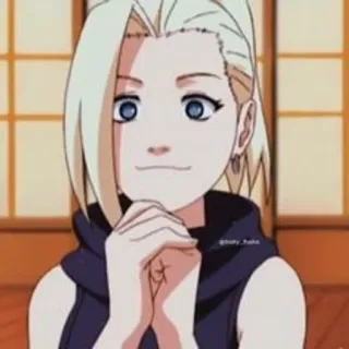 🌟 Yamanaka Ino Naruto anime, character, manga, ninja, girl telegram sticker
