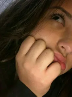 🙄 mulher, rosto, retrato, expressão telegram sticker