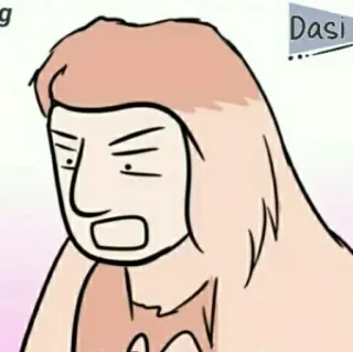 📍 Dasi 漫画, キャラクター, イラスト telegram sticker