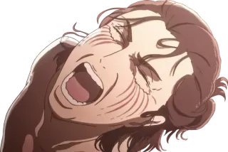 🗣 Eren Yeager Attack on Titan อนิเมะ, ผ่าพิภพไททัน, เอเรน เยเกอร์, ไททัน, แปลงร่าง, โชเน็น, สยองขวัญ telegram sticker