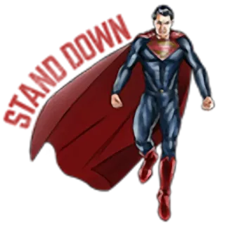 Batman v Superman telegram stickers
