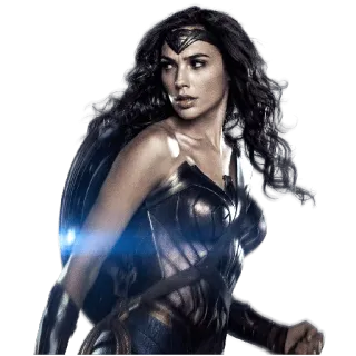 😜 Wonder Woman Wonder Woman, DC Comics, superhéroe, Gal Gadot, mujer, personaje de cómic telegram sticker