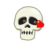 Skull Stickers @TgEmojis telegram emojis 😘