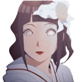💋 Hinata Hyuga Naruto Anime, Manga, Hinata, Naruto, Byakugan, Ślub telegram sticker