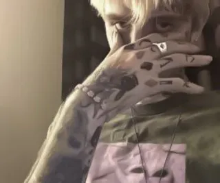 🥸 Lil Peep lil peep, raper, tatuaż, muzyka telegram sticker