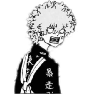 😡 東京卍會 Anime, Manga, Personaggio whatsapp sticker