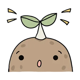Life is Potato telegram stickers