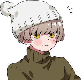 ❔ Anime, Hoạt hình, Nhân vật, Dễ thương, Minh họa, Kawaii, Manga telegram sticker