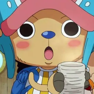 🧪 Tony Tony Chopper One Piece アニメ, 漫画, ワンピース, トニートニー・チョッパー, キャラクター telegram sticker