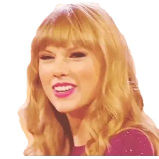 😁 Taylor Swift célébrité, chanteuse, pop star, femme, musicienne, portrait telegram sticker