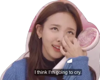 😢 I think I'm going to cry. menangis, sedih, emosional, kesal, air mata telegram sticker
