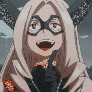 🍑 Mount Lady My Hero Academia Anime, Mount Lady, My Hero Academia, Héroe, Personaje telegram sticker