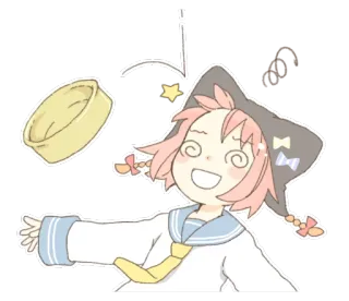 😵 anime, cartoon, cute, happy, kawaii whatsapp sticker