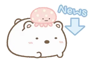 Sumikko Gurashi Daily sticker telegram stickers