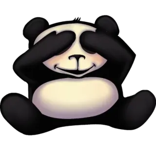 Funny Panda - @StickerManya telegram stickers